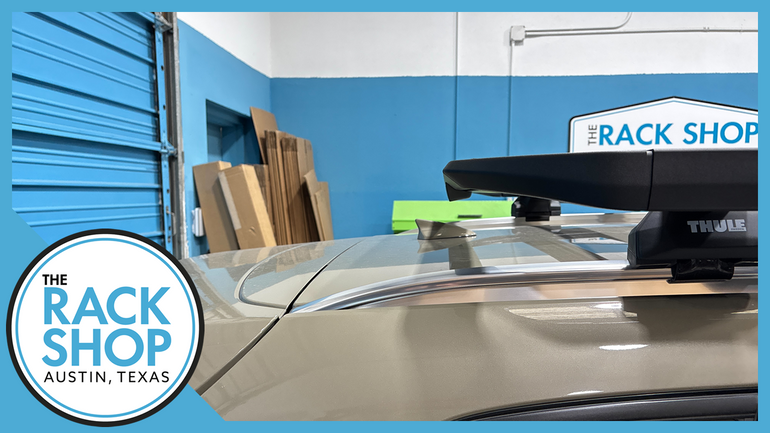 2018-2025 Volvo XC40 (w/flush rails) Thule Caprock Platform Complete Roof Rack