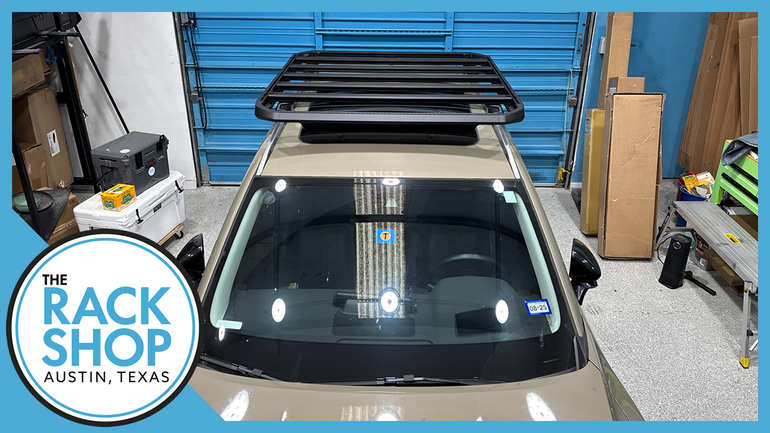 2018-2025 Volvo XC40 (w/flush rails) Thule Caprock Platform Complete Roof Rack