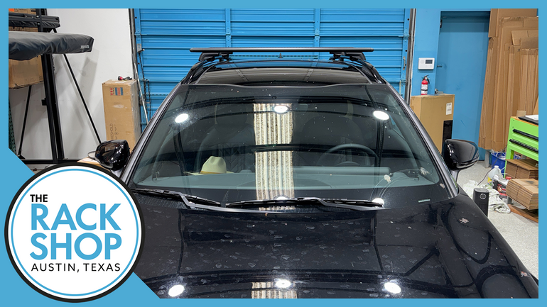 2023-2025 Kia Sportage (w/raised rails) Thule Crossbar Complete Roof Rack