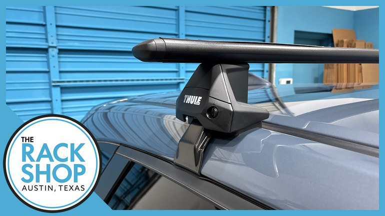 2017-2025 Mazda CX-5 (w/bare roof) Thule Crossbar Complete Roof Rack