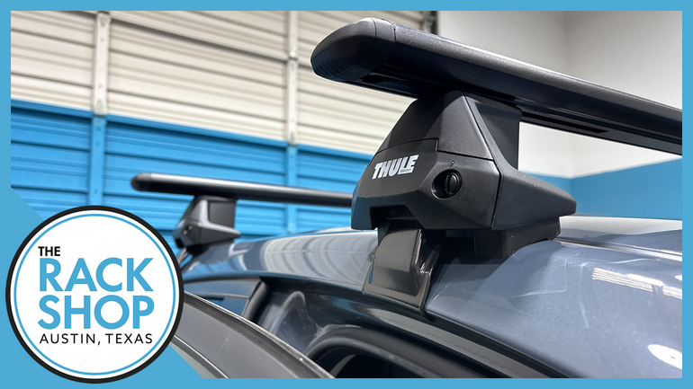 2017-2025 Mazda CX-5 (w/bare roof) Thule Crossbar Complete Roof Rack