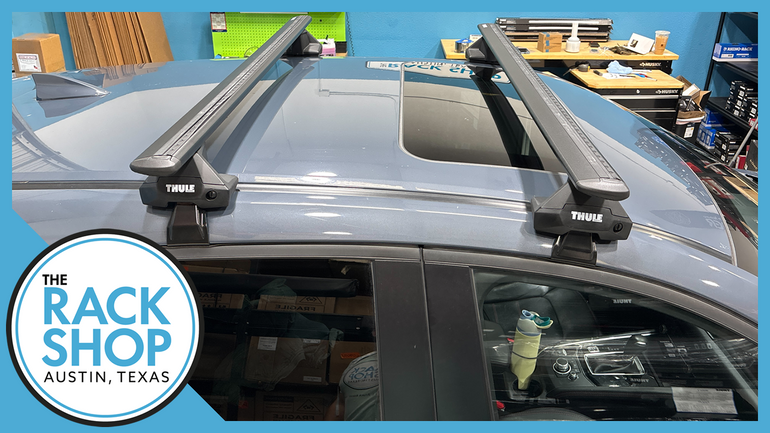 2017-2025 Mazda CX-5 (w/bare roof) Thule Crossbar Complete Roof Rack