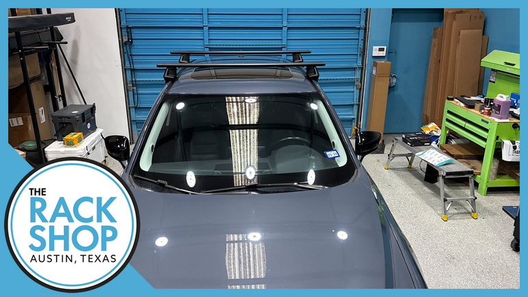 2017-2025 Mazda CX-5 (w/bare roof) Thule Crossbar Complete Roof Rack