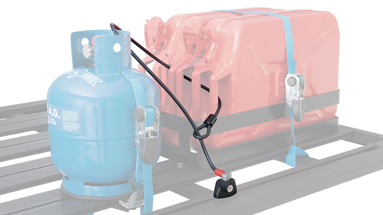 Rhino-Rack Pioneer/Sportz Bar Cable Core Lockdown with Zwifloc | 1.2m/4ft