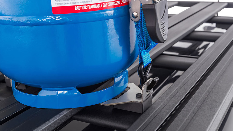 Rhino-Rack Pioneer Gas Bottle Holder with Zwifloc