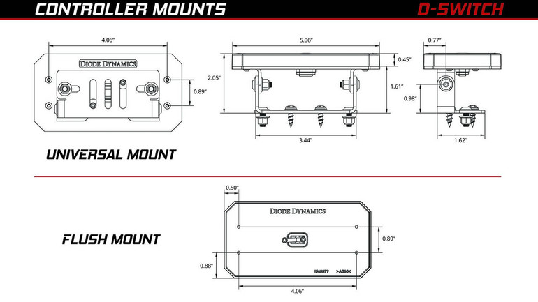 Diode Dynamics D-Switch 8-Channel Switch Panel