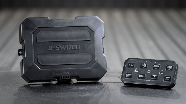 Diode Dynamics D-Switch 8-Channel Switch Panel