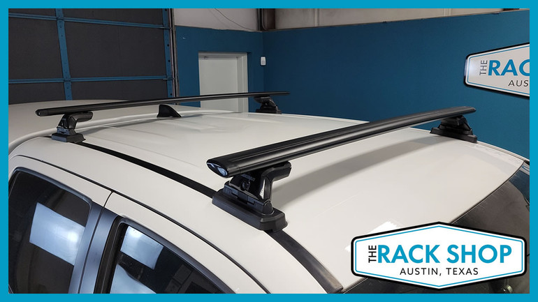 2024-2026 Toyota Tacoma Double Cab (w/fixed points) Yakima 50" Crossbar Complete Roof Rack