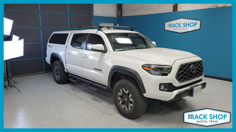 2024-2026 Toyota Tacoma Double Cab (w/fixed points) Yakima 60" Crossbar Complete Roof Rack