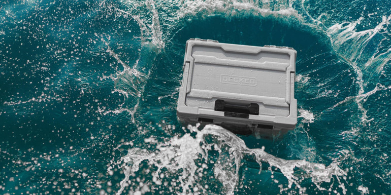 DECKED D-CO Halfrack 32 | Cool Gray