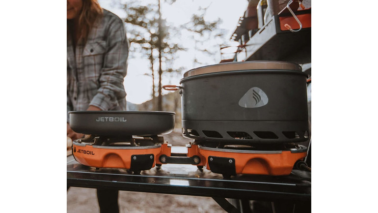 JetBoil Genesis Basecamp Stove System | Orange