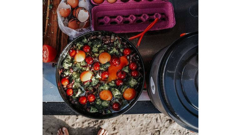 JetBoil Genesis Basecamp Stove System | Orange