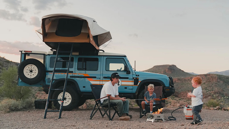 ROAM Adventure Co. Vagabond 2.0 Rooftop Tent | 2-3 Person | SAND
