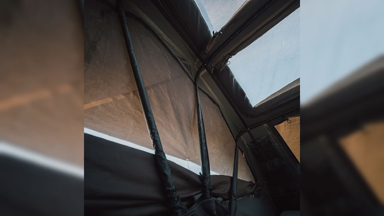 ROAM Adventure Co. Vagabond 2.0 Rooftop Tent | 2-3 Person | BLACK