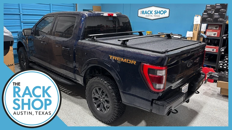 2021-2026 Ford F-150 Tremor Yakima JetStream SkyLine Bed Rack for Retrax XR Cover
