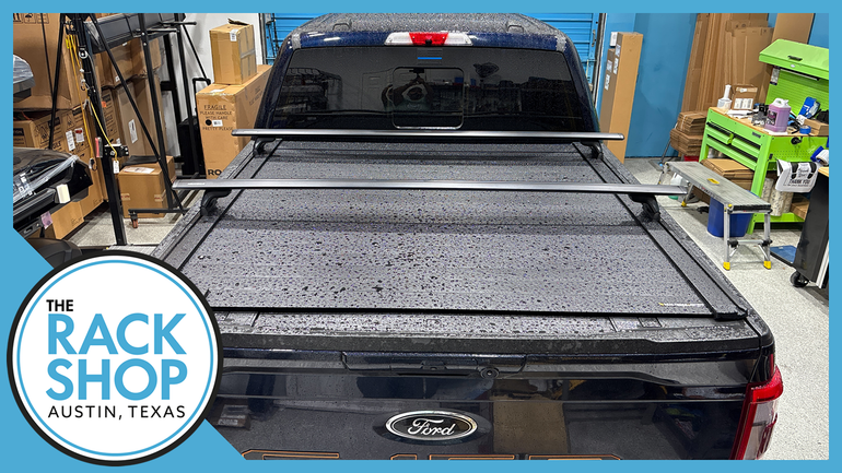 2021-2026 Ford F-150 Tremor Yakima JetStream SkyLine Bed Rack for Retrax XR Cover