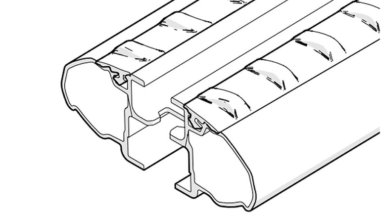 Rhino-Rack Sportz Bar SILVER | 65" | Set of 2