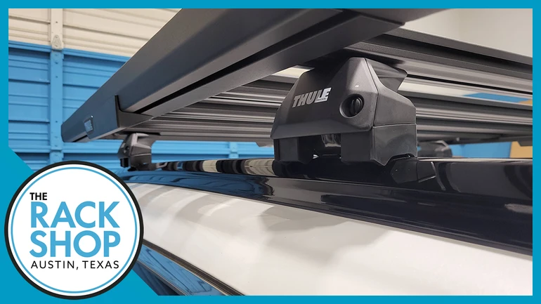 2019-2022 Honda Pilot (w/flush rails) Thule Caprock Platform Complete Roof Rack