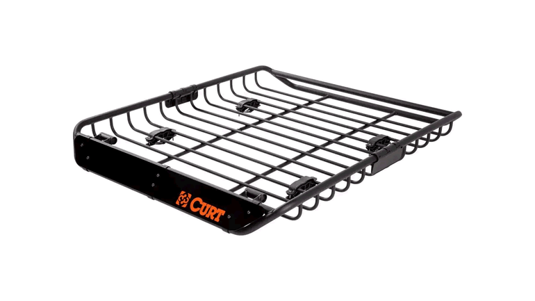 CURT Steel Rooftop Cargo Basket | 44"L x 35"W