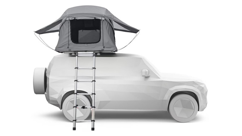 Thule Approach 2 L | 3-4 Person Rooftop Tent | Ashland Grey
