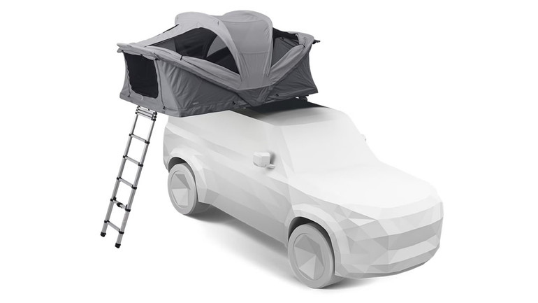 Thule Approach 2 L | 3-4 Person Rooftop Tent | Ashland Grey