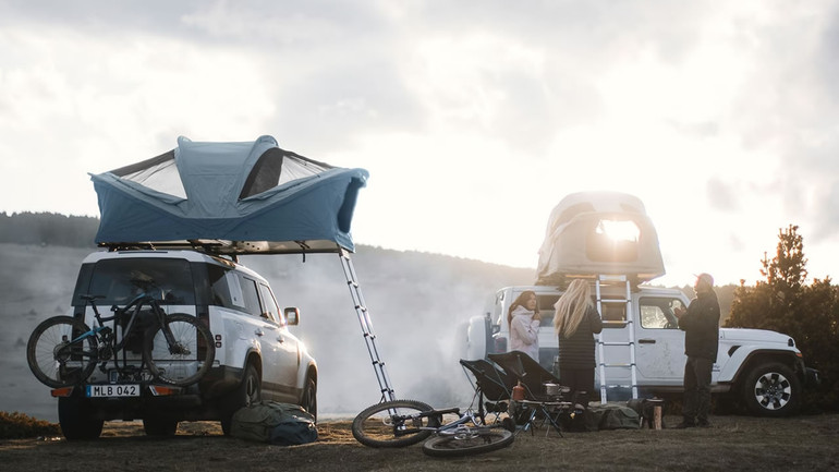 Thule Approach 2 L | 3-4 Person Rooftop Tent | Ashland Grey