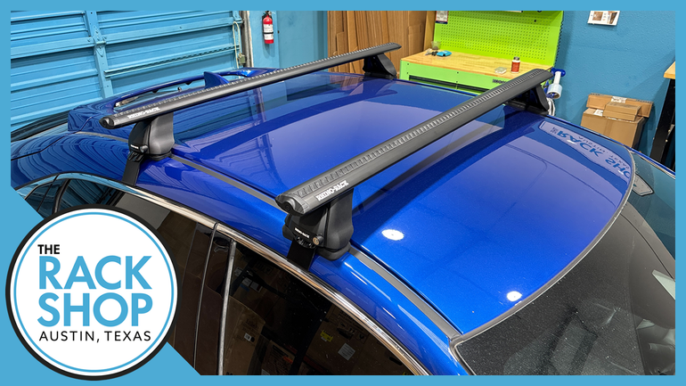 2017-2021 Honda Civic 5DR Hatchback (w/bare roof) Rhino-Rack Sportz Bar 2500 Complete Roof Rack w/Locks