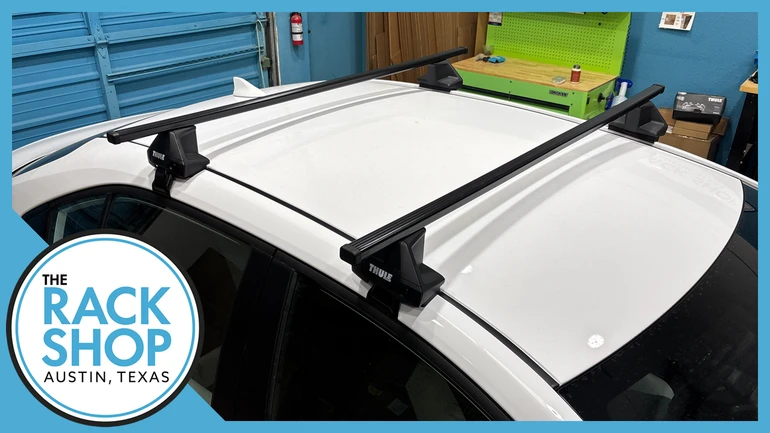 2019-2026 Toyota Corolla 4DR Sedan (w/bare roof) Thule Crossbar Complete Roof Rack