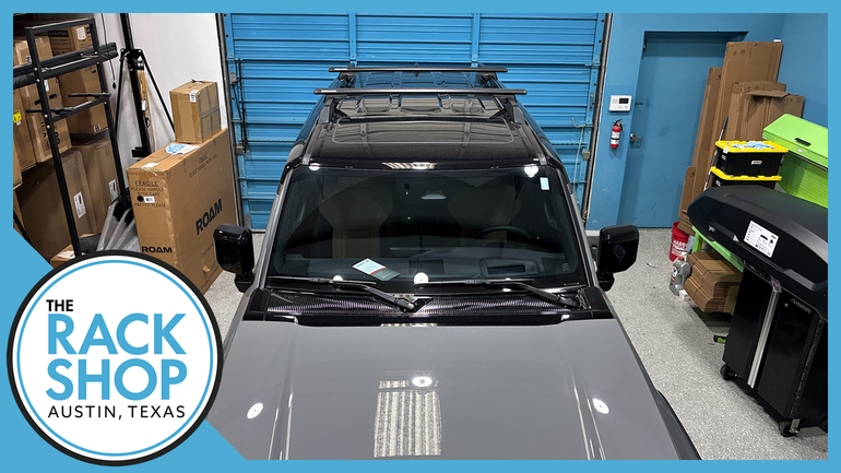 2024-2026 Lexus GX550 (w/raised rails) Rhino-Rack RX100 Sportz Bar Complete Roof Rack
