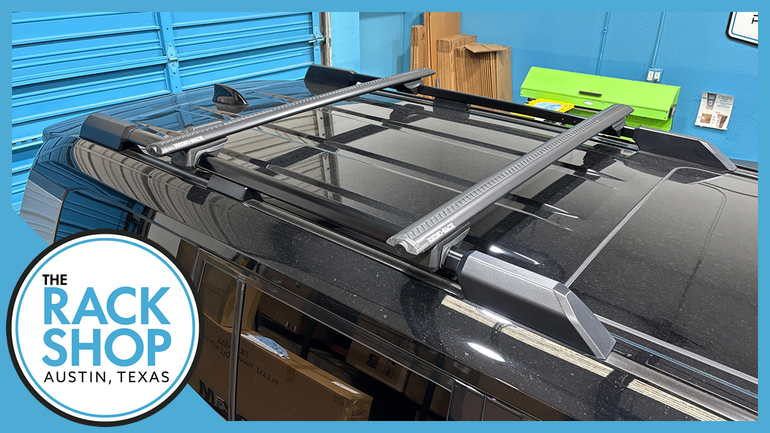 2024-2026 Lexus GX550 (w/raised rails) Rhino-Rack RX100 Sportz Bar Complete Roof Rack