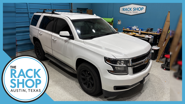 2015-2020 Chevrolet Tahoe (w/flush rails) Yakima Crossbar Complete Roof Rack