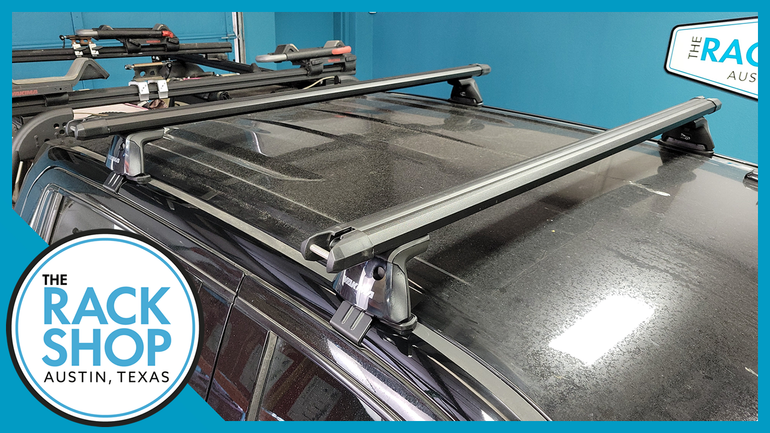 2019-2023 GMC Sierra 1500 Crew Cab Yakima Crossbar Complete Roof Rack