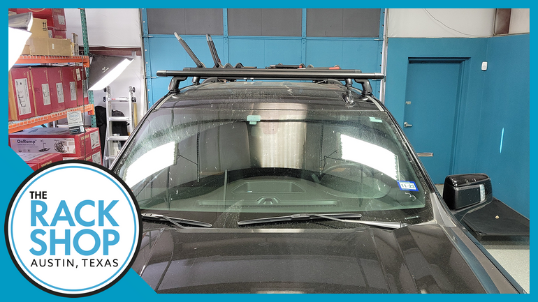 2019-2023 GMC Sierra 1500 Crew Cab Yakima Crossbar Complete Roof Rack