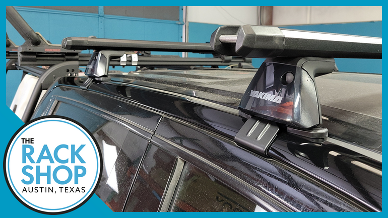 2019-2023 GMC Sierra 1500 Crew Cab Yakima Crossbar Complete Roof Rack