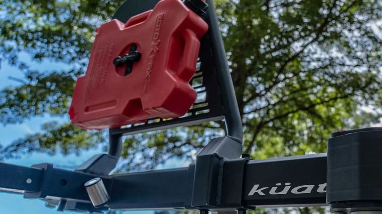 Kuat Pivot XD Swing-Away Hitch Adapter + Spare Tire Mount