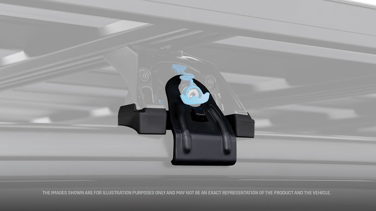 2021-2026 Chevrolet Tahoe (w/flush rails) Rhino-Rack RX200 Sportz Bar Complete Roof Rack