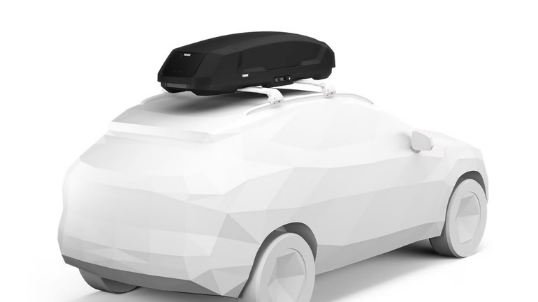 Thule Force 3 L Sport/11-Cubic Feet Cargo Box | Black Matte