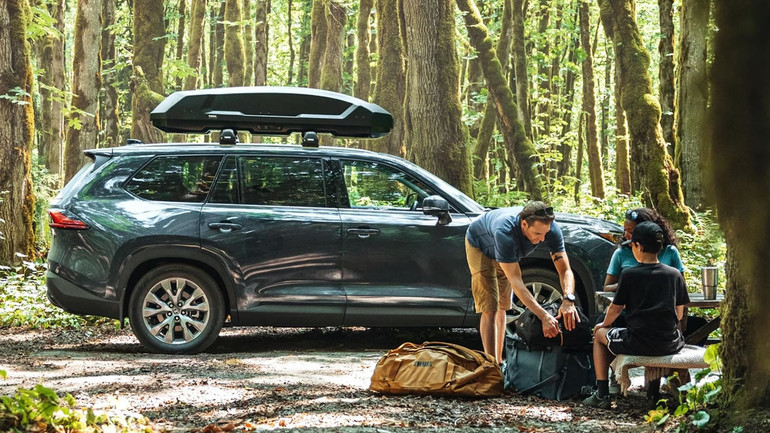 Thule Force 3 Rooftop Cargo Box | Black Matte