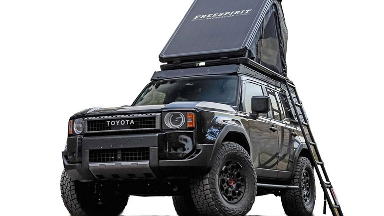 2024-Current Toyota Land Cruiser Prinsu PRO Roof Rack Kit | Full Length