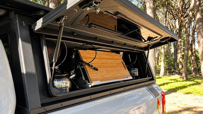 Alu-Cab 1250 mm Kitchen Cupboard Kit for Contour Truck Cap