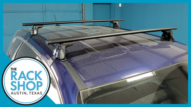 2019-2023 Hyundai Santa Fe (w/bare roof) Yakima Crossbar Complete Roof Rack