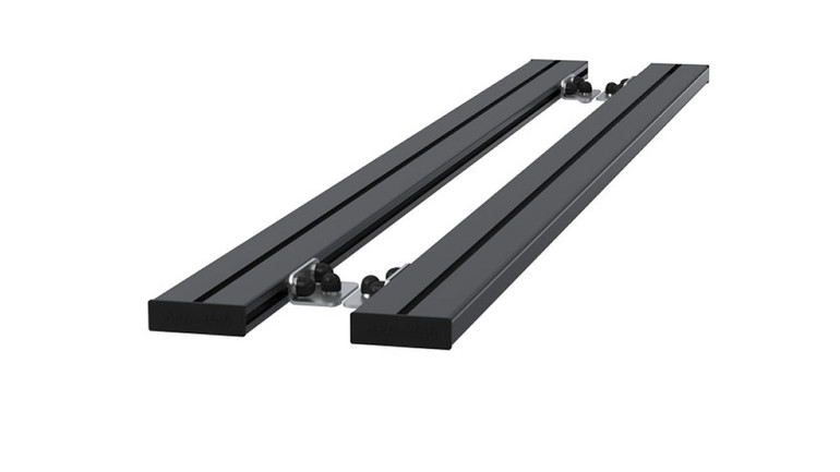 Alu-Cab Load Bar Kit with Low Profile Feet | Set of 2 | SELECT LENGTH