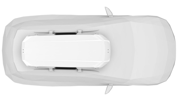 Thule Motion 3 Rooftop Cargo Box - XL | 18-Cubic Feet | Limited-Edition White Glossy