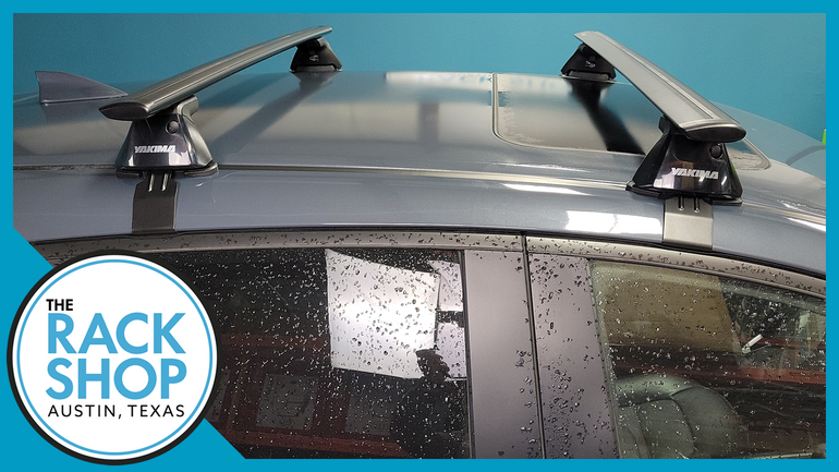 2017-2024 Mazda CX-5 (w/bare roof) Yakima Crossbar Complete Roof Rack