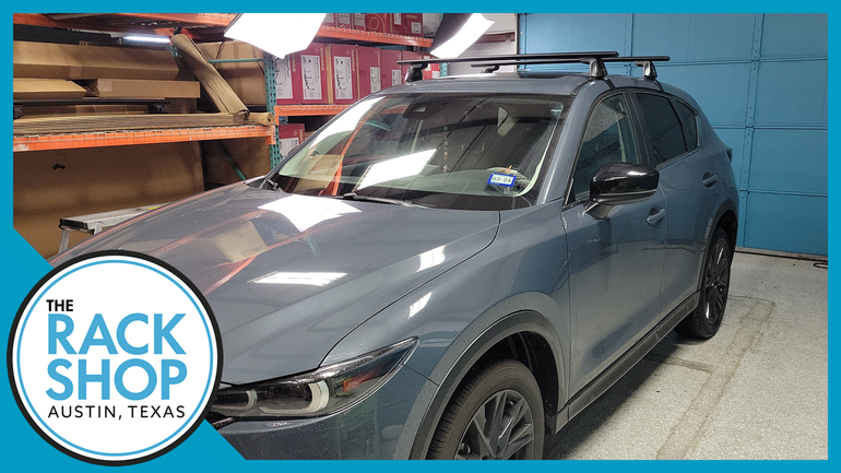 2017-2024 Mazda CX-5 (w/bare roof) Yakima Crossbar Complete Roof Rack