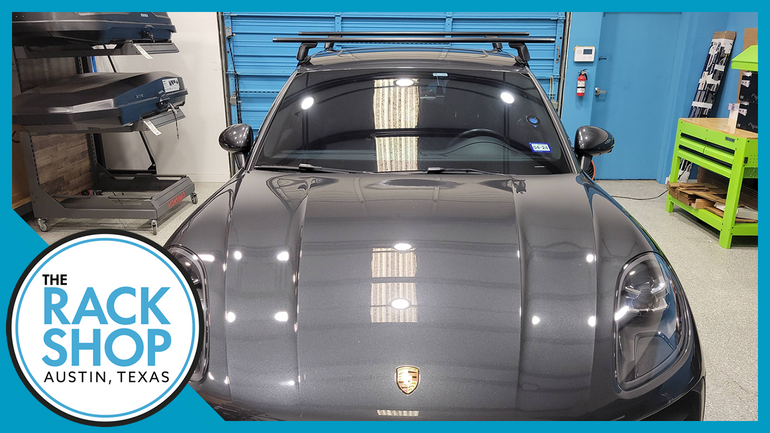 2015-2024 Porsche Macan (w/bare roof) Yakima Crossbar Complete Roof Rack