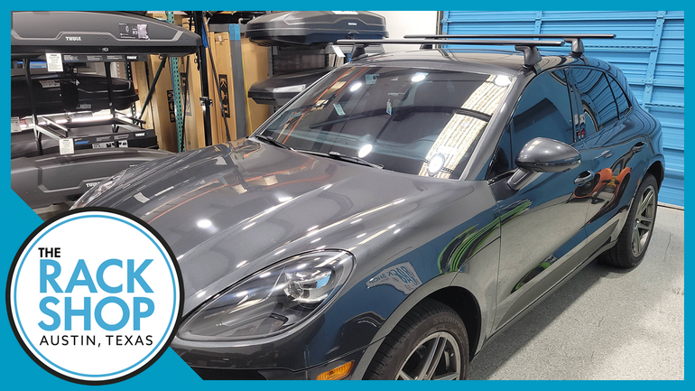 2015-2024 Porsche Macan (w/bare roof) Yakima Crossbar Complete Roof Rack