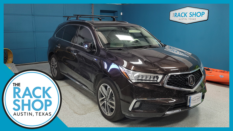 Acura MDX (w/flush rails) Yakima Crossbar Complete Roof Rack | 2014-2021