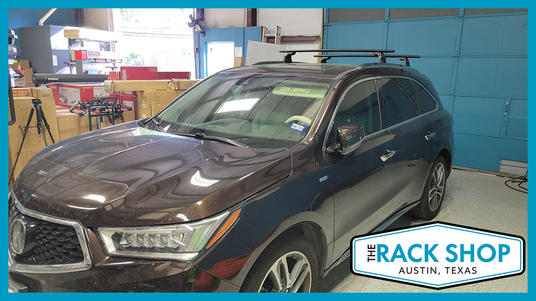 Acura MDX (w/flush rails) Yakima Crossbar Complete Roof Rack | 2014-2021