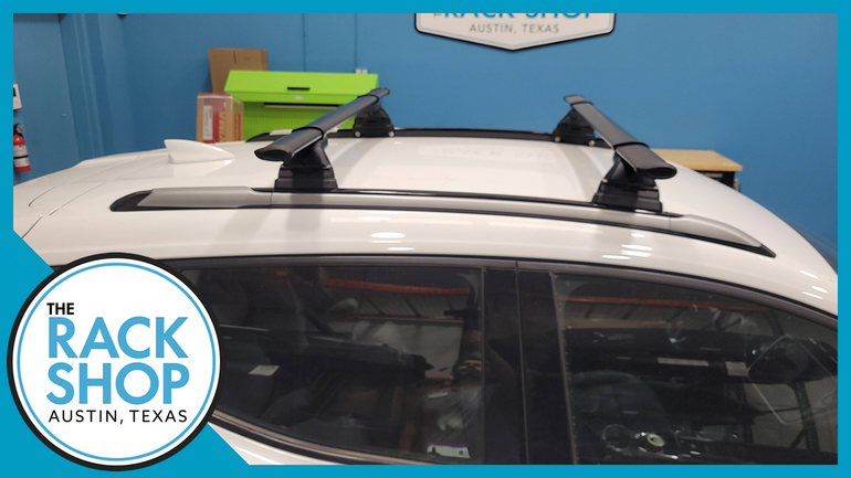 2017-2023 Chevrolet Bolt/EUV (w/flush rails) Yakima Crossbar Complete Roof Rack